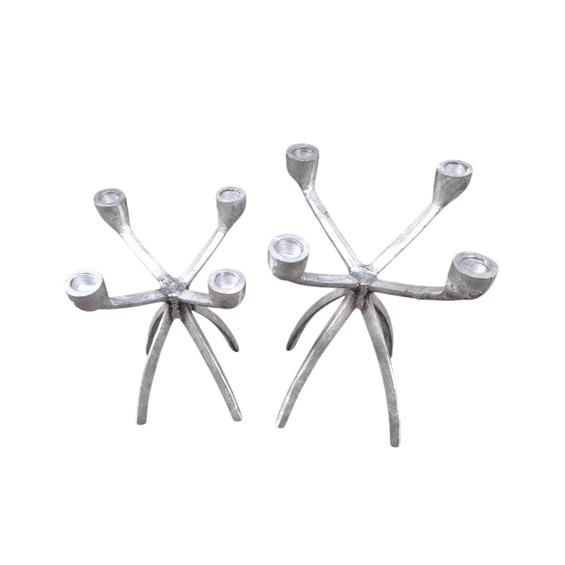 ALUMINIUM ADVENT CANDLE HOLDER